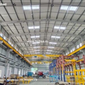 Industrial Shed Prefabricated Steel Shed Hip Roof Shed Designs N0-1568