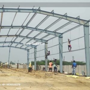 Industrial Shed Steel Interlock Sheds House Terrace Shed Design N0-1580