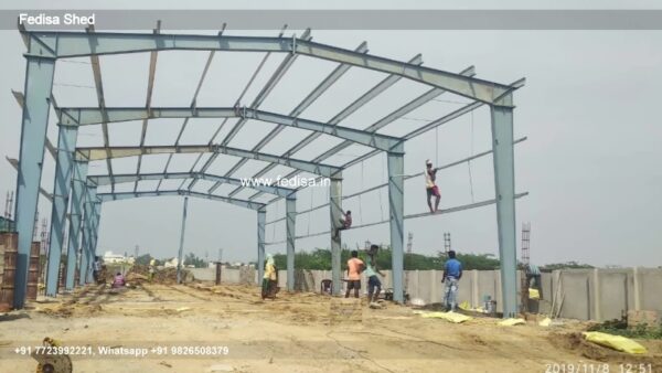 Industrial Shed Steel Interlock Sheds House Terrace Shed Design N0-1580