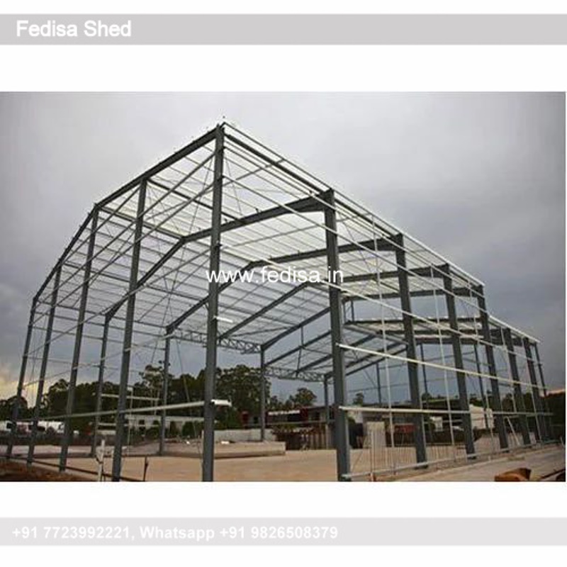 Industrial Shed Man Products Steel Sheds Mini Barn Blueprints N0-1635