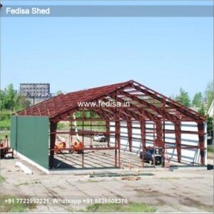 Industrial Shed Car Parking Steel Shed Modern Shed Exterior N0-1663