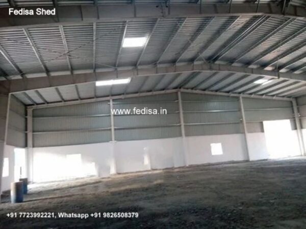 Industrial Shed Factory Shed Fabrication Modern Shed With Garage Door N0-1679