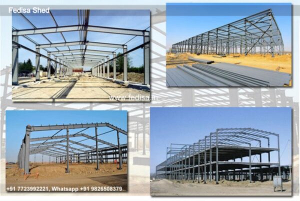 Industrial Shed Industrial Shed Making Cost Patra Shed Design N0-1704