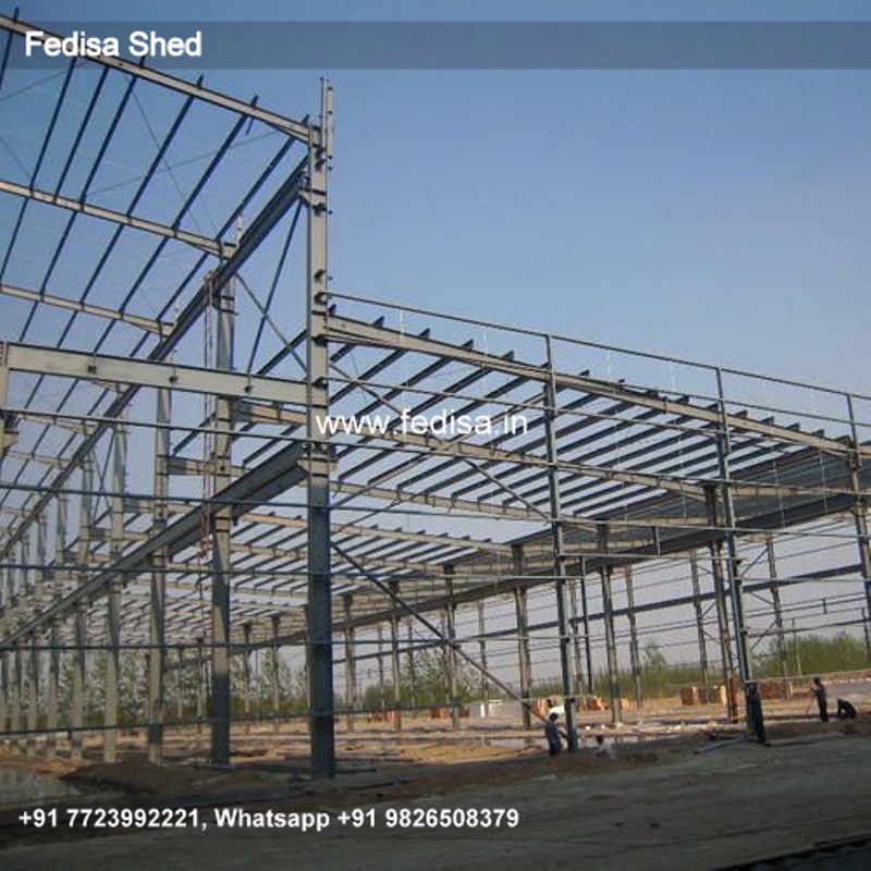 Industrial Shed Steel Sided Shed Shaker Style Shed N0-1747