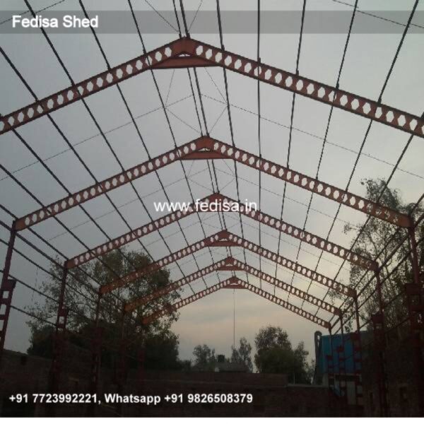 Industrial Shed Blue Steel Sheds Shed For Cattle Design N0-1782