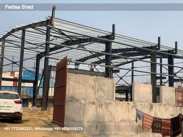 Industrial Shed Godown Shed Shed With Flat Roof Plans N0-1846