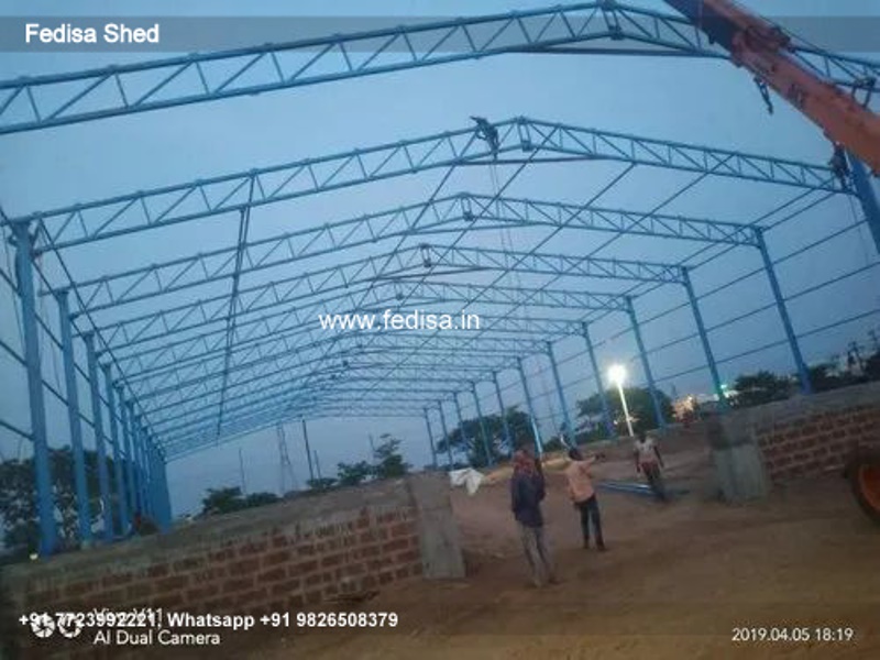 Industrial Shed Lining A Steel Shed Single Slope Shed Roof Design N0-1872