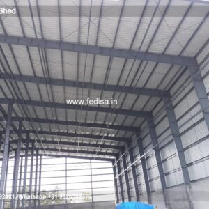 Industrial Shed Low Cost Factory Shed Slant Roof Shed Design N0-1873