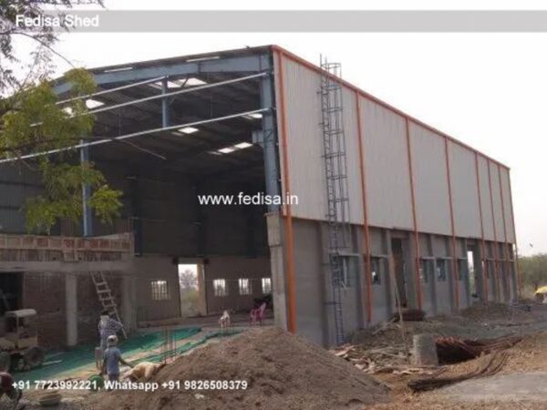 Industrial Shed Low Cost Industrial Shed Slanted Shed Plans N0-1874