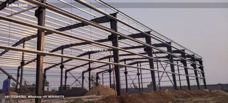 Industrial Shed Manufacturing Shed Slope Roof Shed Design N0-1876