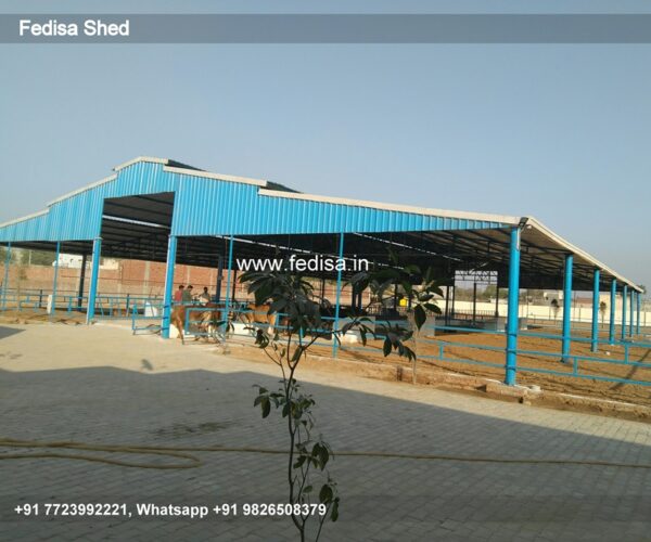 Industrial Shed Steel Fabricated Shed Solar Shed Design N0-1899