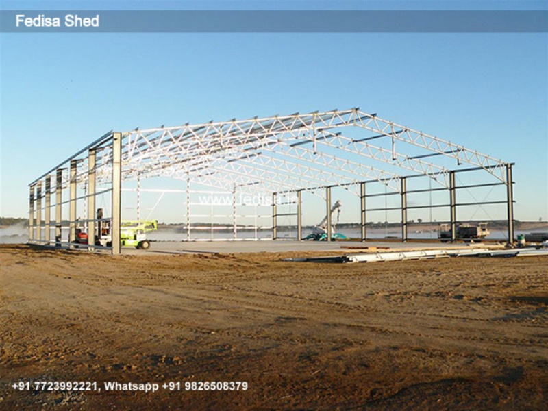 Industrial Shed Steel Portal Shed Steel Frame Shed Design N0-1903