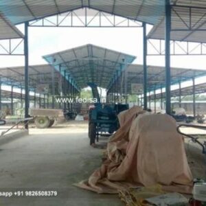 Industrial Shed Steel Tube Shed Steel Shed Truss Design N0-1909