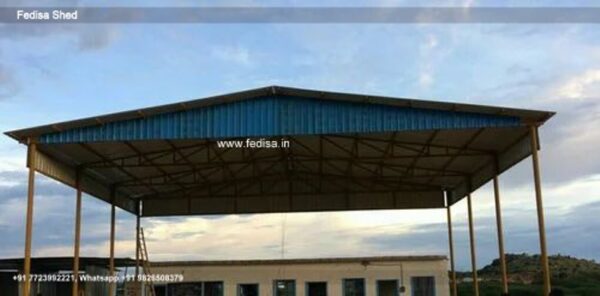 Industrial Shed Heavy Duty Steel Shed Terrace Rooftop Shed Design N0-1932