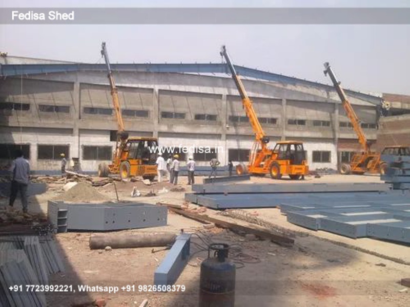 Industrial Shed Factory Shed Three Sided Shed Designs N0-1939