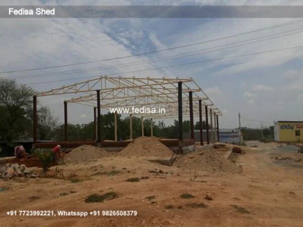 Industrial Shed Metal Shed Construction Tractor Shed Design N0-1954