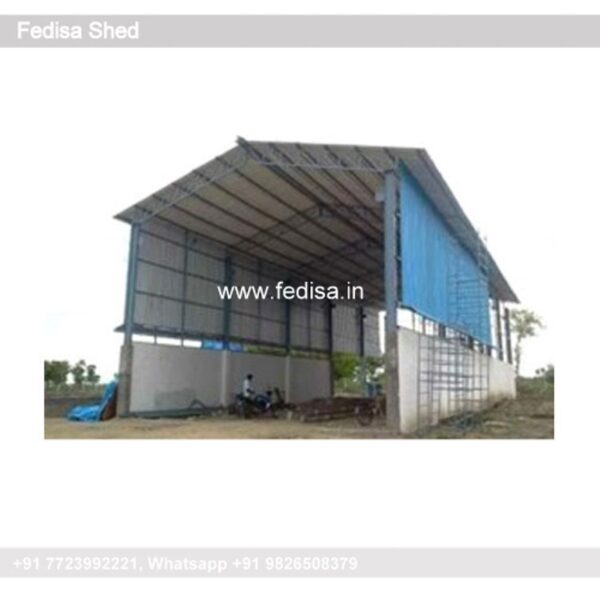 Industrial Shed Steel Storage Garage Truss Design Shed Roof N0-1958