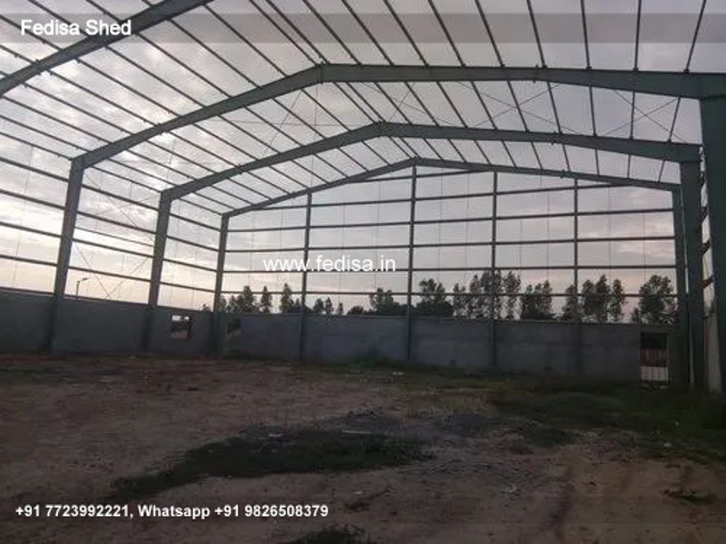 Industrial Shed Man Made Steel Sheds Basic Steel Sheds N0-2035