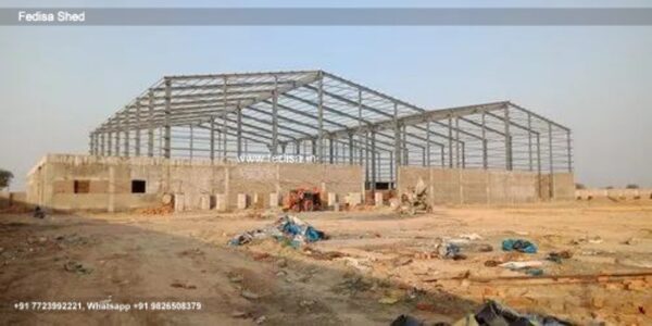 Industrial Shed Tata Steel Tin Shed Price Godown Shed Construction Cost N0-2072