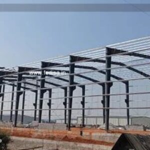 Industrial Shed Warehouse Shed Construction Industrial Prefabricated Factory Shed N0-2078