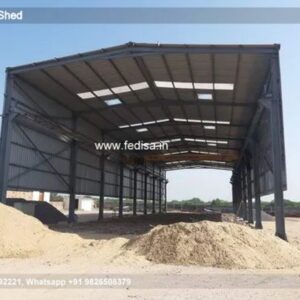 Industrial Shed Corrugated Steel Sheds Steel Sided Shed N0-2131