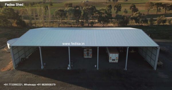 Industrial Shed Warehouse Shed Construction Temporary Car Parking Shed N0-2238