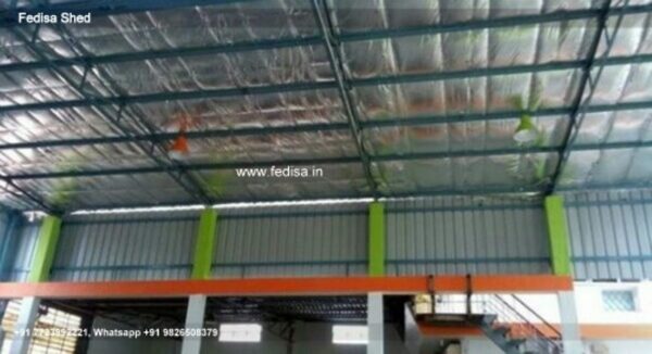 Industrial Shed Steel Car Shed Storage Building Designs N0-2297