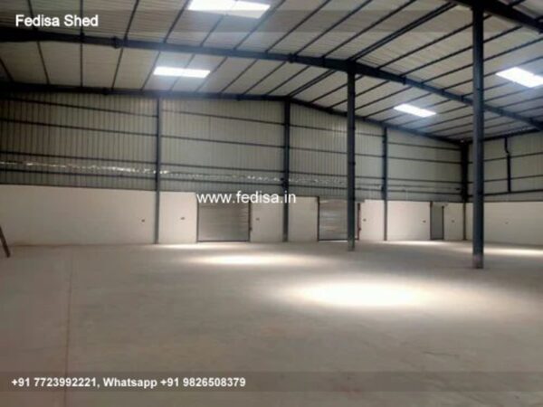 Industrial Shed Galvanised Steel Storage Green Shed Design N0-2644