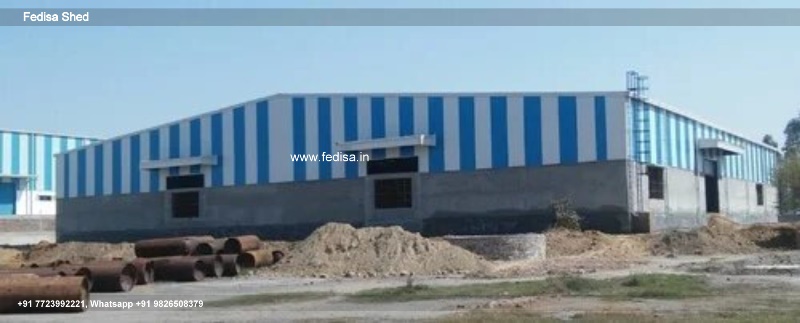 Industrial Shed Steel Portal Shed Low Cost Shed Design N0-2703