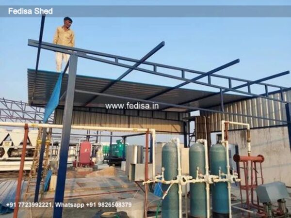 Industrial Shed Prefab Steel Shed Modern Shed Build N0-2738