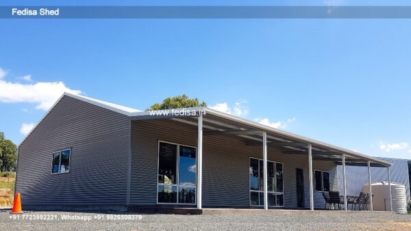 Industrial Shed Blue Steel Sheds Modern Shed Design Plans N0-2742