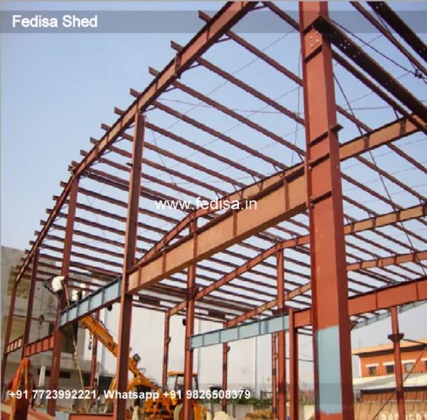 Industrial Shed Corrugated Steel Sheds Movable Shed Design N0-2771