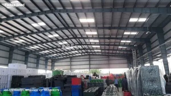 Industrial Shed Steel Patra Shed Shed Footings Design N0-2862