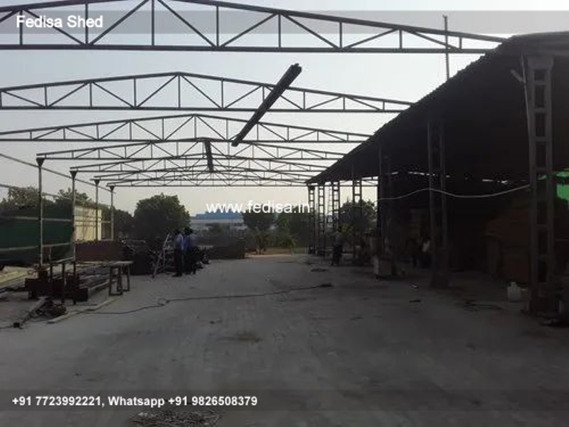 Industrial Shed Steel River Sheds Side Shed Design N0-2936