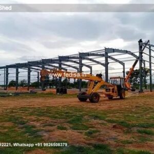 Industrial Shed Steel Car Shed Simple Car Shed Design N0-2937