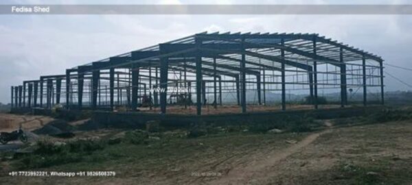 Industrial Shed Factory Industrial Shed Slatted Shed Design N0-2956