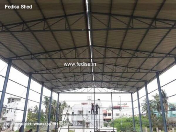 Industrial Shed Industrial Tin Shed Price Steel Shed Structure Design N0-2989