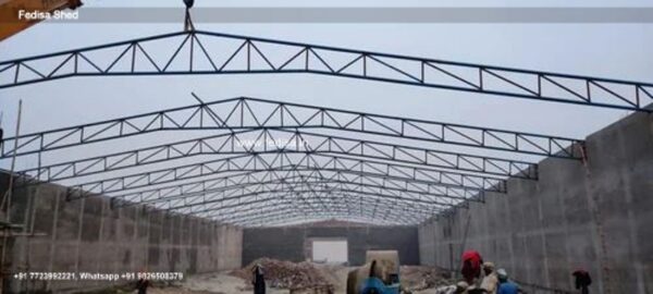 Industrial Shed Steel Tube Shed Tin Shed Design For Roof N0-3029