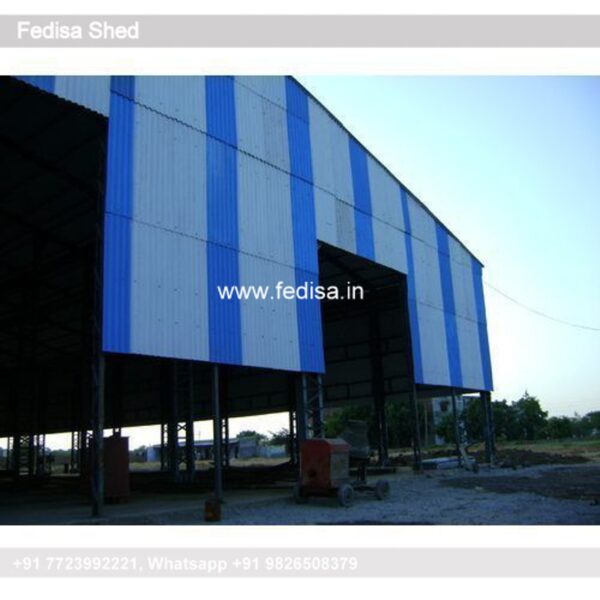 Industrial Shed Heavy Duty Steel Shed Waiting Shed Design Bamboo N0-3052