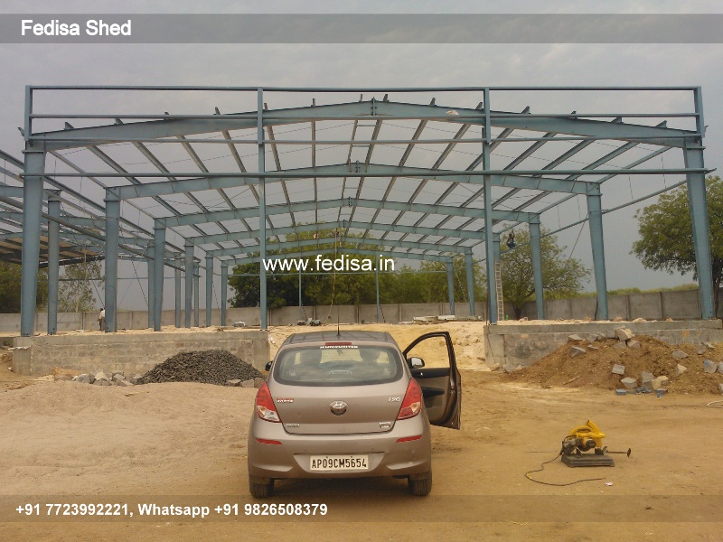 Industrial Shed Factory Shed White Modern Shed N0-3059