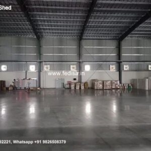 Industrial Shed Galvanised Steel Storage Agricultural Steel Sheds N0-3124