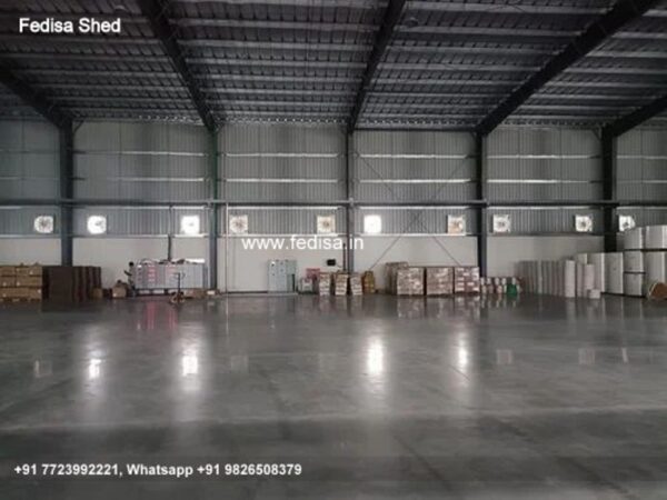 Industrial Shed Galvanised Steel Storage Agricultural Steel Sheds N0-3124