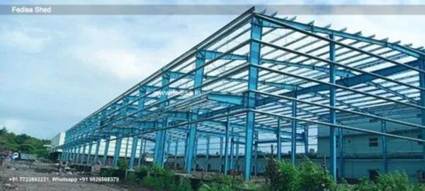 Industrial Shed Industrial Shed With Crane Factory Shed Manufacturers N0-3146
