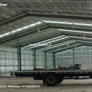 Industrial Shed Lining A Steel Shed Godown Shed Construction N0-3152