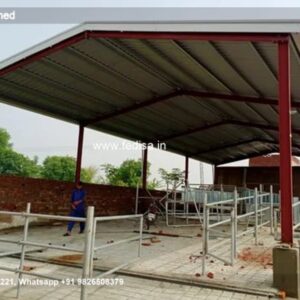 Industrial Shed Steel Shed Roofing Covered Parking Shed N0-3237