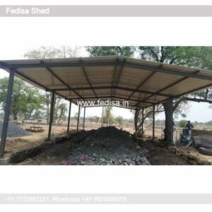 Industrial Shed Steel Built Sheds Parking Shed For Car N0-3243