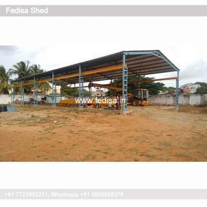 Industrial Shed Steel Shed Fabrication Car Park Shed N0-3245