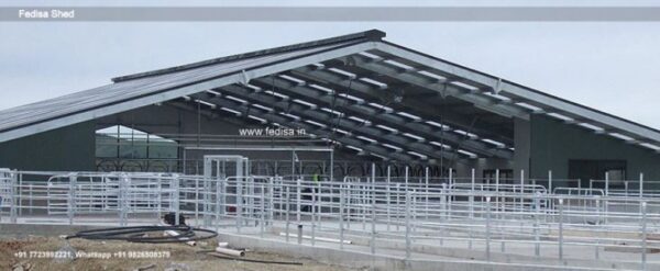 Industrial Shed Steel Sheds With Windows Home Car Parking Shed N0-3254