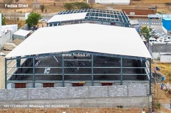 Industrial Shed Car Parking Steel Shed Car Parking Foldable Shed N0-3263