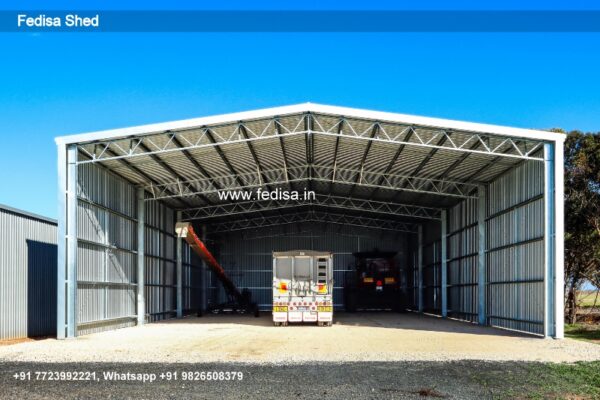 Industrial Shed Essar Steel Shed Car Parking Steel Shed N0-3274
